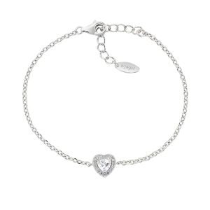 Bracciale Amen Donna Dolce cuore in Argento Zircone BRTICUBBZ - BRTICUBBZ